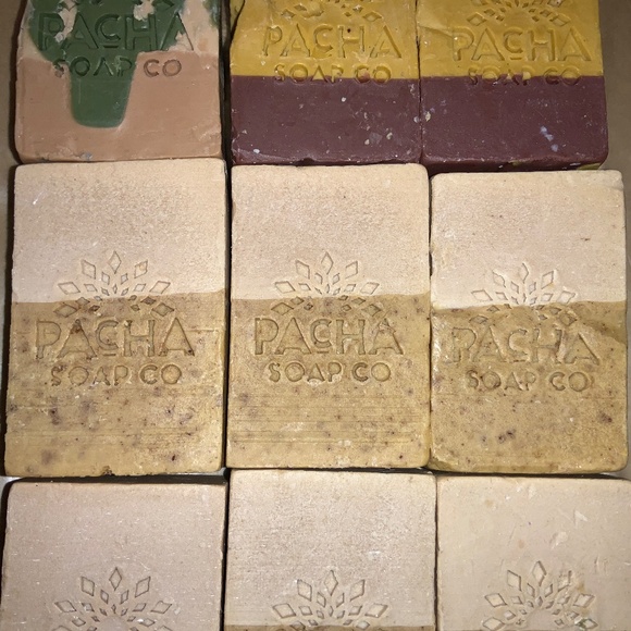 9 bars soap Pacha Soap Co. hand crafted scented made in US New - Picture 3 of 4